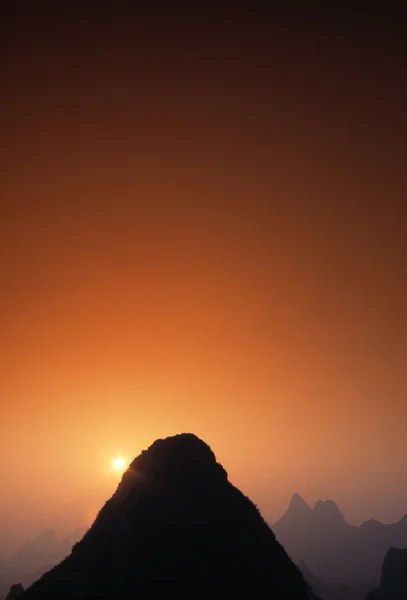 Горы Гуйлинь, Китай — стоковое фото