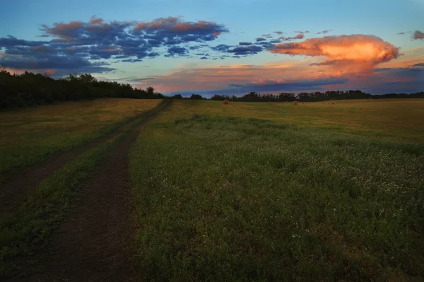 Landweg — Stockfoto