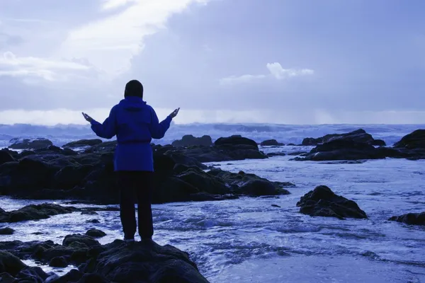 Worshipping God In Creation — Stock Photo, Image