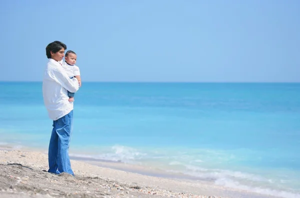 Vater und Baby — Stockfoto