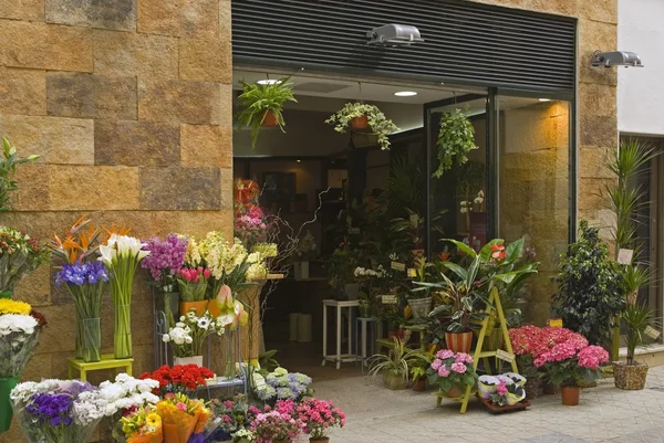 Flower Shop In Seville, Spain — Stock Photo, Image