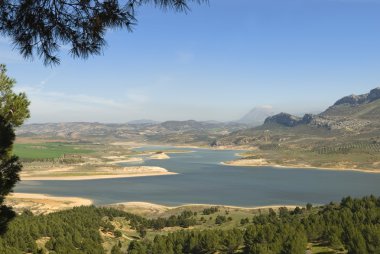 guadalhorce İspanya, göller