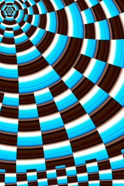 Damalı soyut tasarım