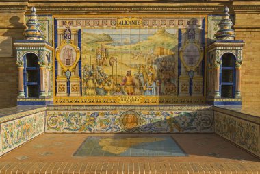 Plaza De España, Seville, Spain