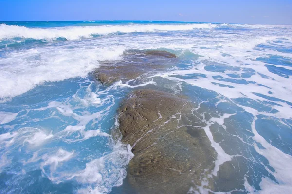Vlny oceánu při přílivu — Stock fotografie