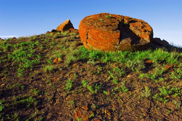 Rood rots coulee — Stockfoto