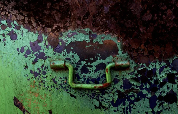 Close-up Of Rusty Handle — стоковое фото