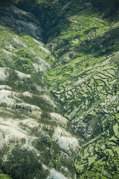 Вид с воздуха на тропические леса Амазонки в Перу — стоковое фото