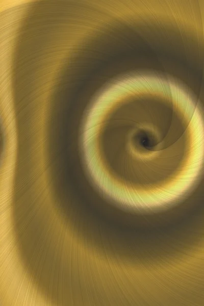 Gouden abstracte spiraal — Stockfoto