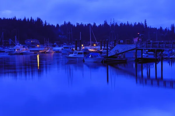 Marina in wildenis — Stockfoto