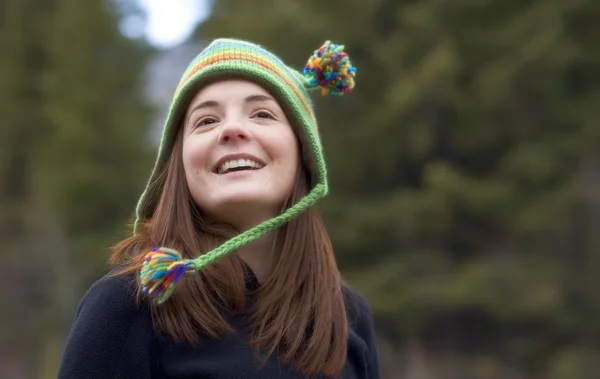 Una chica feliz — Foto de Stock