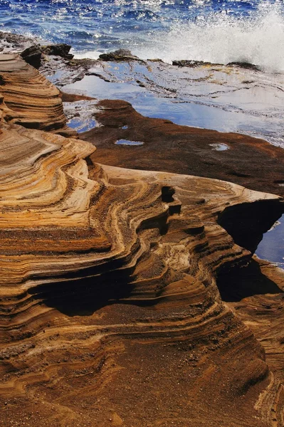 Eroded Shoreline — Stock Photo, Image