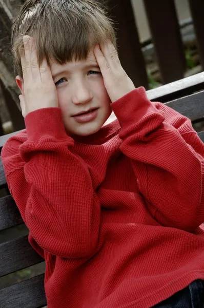 Discouraged Boy — Stock Photo, Image