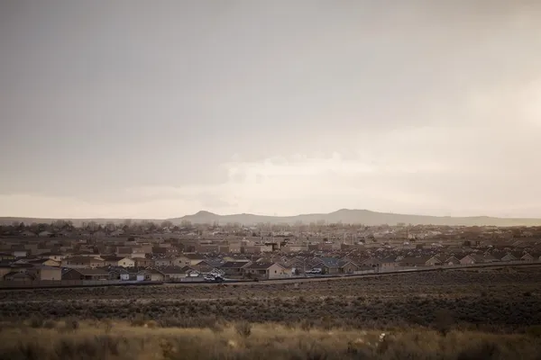 Wohnbebauung in New Mexico — Stockfoto