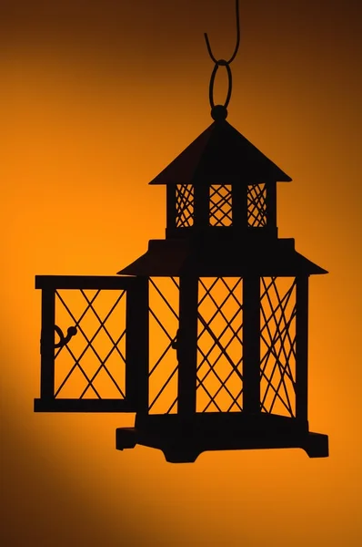 Lantern Silhouette — Stock Photo, Image