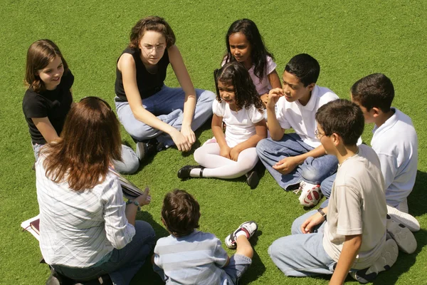 Teaching Outdoors — Stock Photo, Image