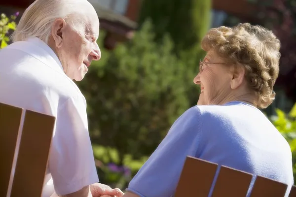 Senior Couple Together — Stock Photo, Image