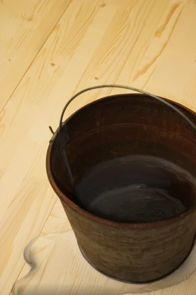 Cubo de agua — Foto de Stock