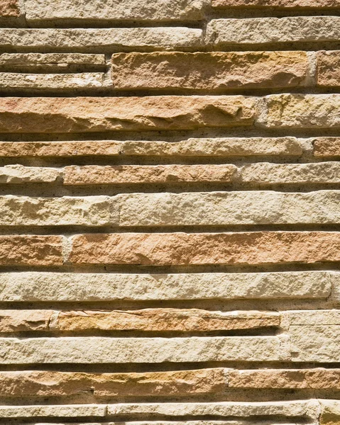 Layered Stone Wall — Stock Photo, Image