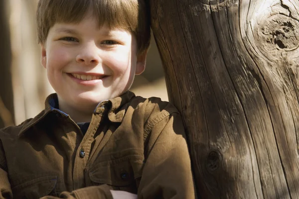 Ragazzo sorridente — Foto Stock