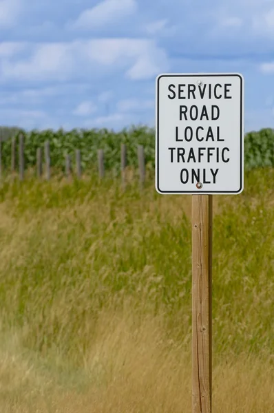 Service Route Circulation locale Signalisation seulement — Photo