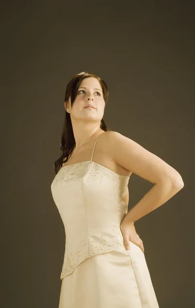 Young Bride Posing — Stock Photo, Image