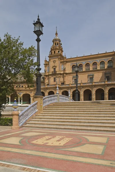 Plaza de españa, Sevilla, Spanien — Stockfoto