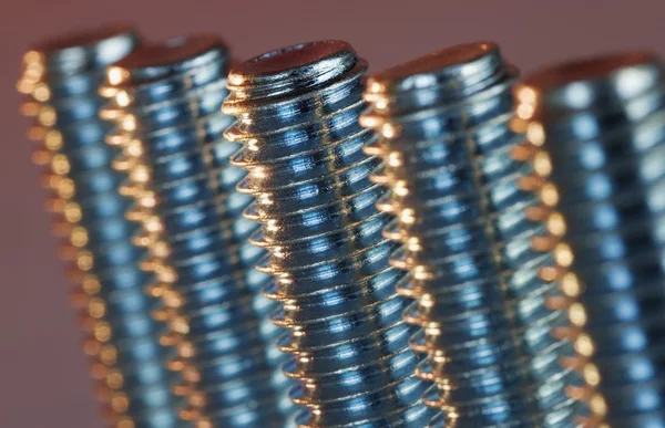 Threaded Bolts — Stock Photo, Image