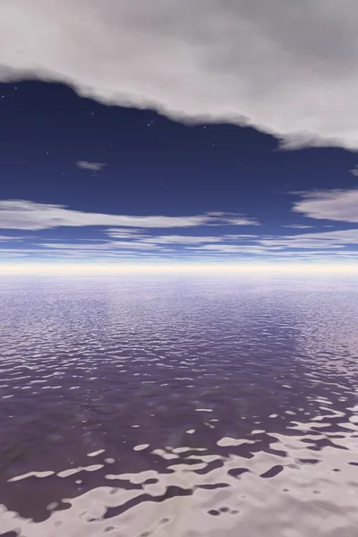 น้ํา Horizon — ภาพถ่ายสต็อก