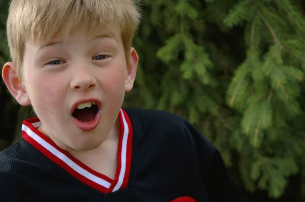 Very Surprised Boy — Stock Photo, Image