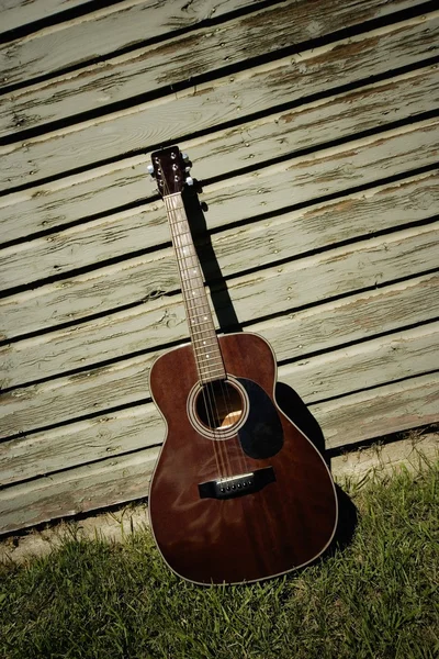Akustická kytara — Stock fotografie