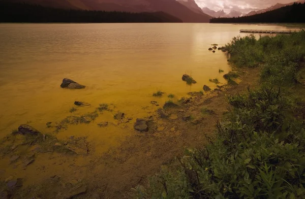 Natursköna sjön — Stockfoto