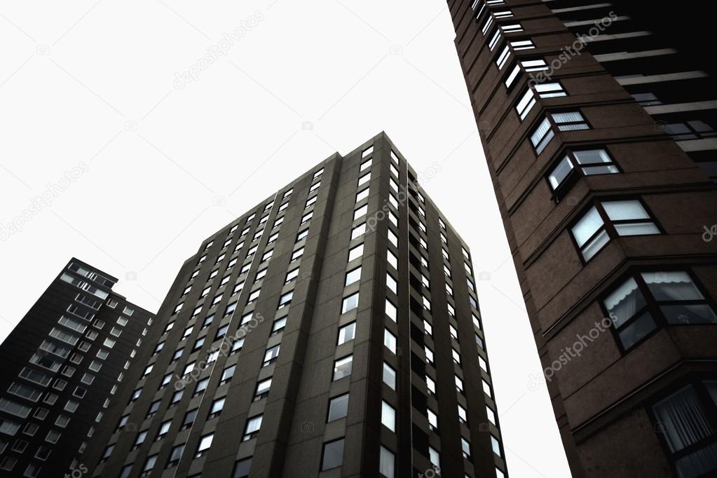 Low Angle Of Apartment Buildings