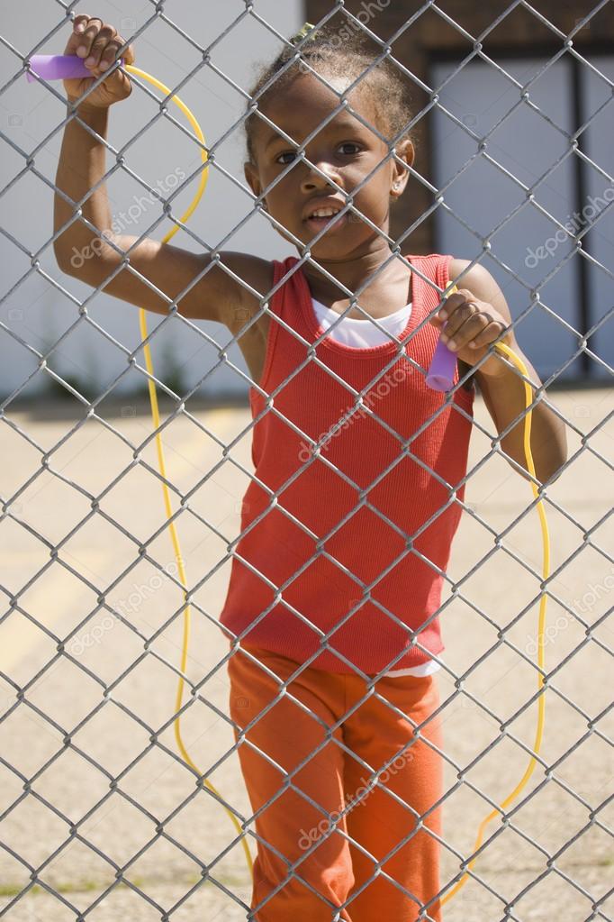 Girl With Skip Rope Stock Photo by ©DesignPicsInc 31716069