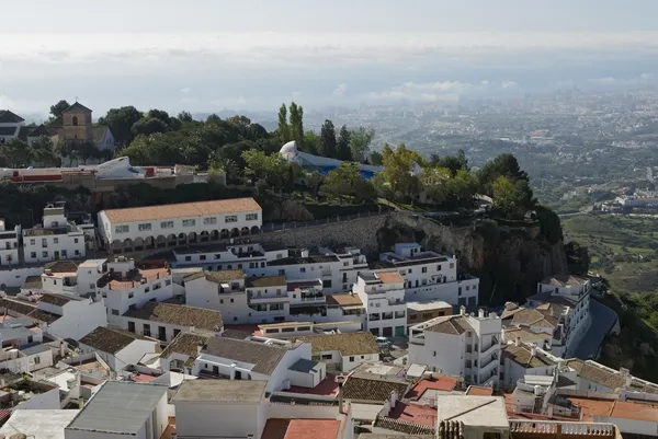 Mirador sobre Ronda hacia la costa, provincia de Málaga, Andalucía, España —  Fotos de Stock