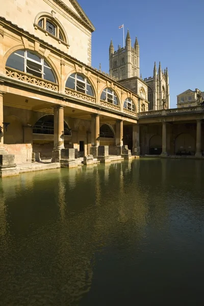 Roman Bath In England — Stock Photo, Image