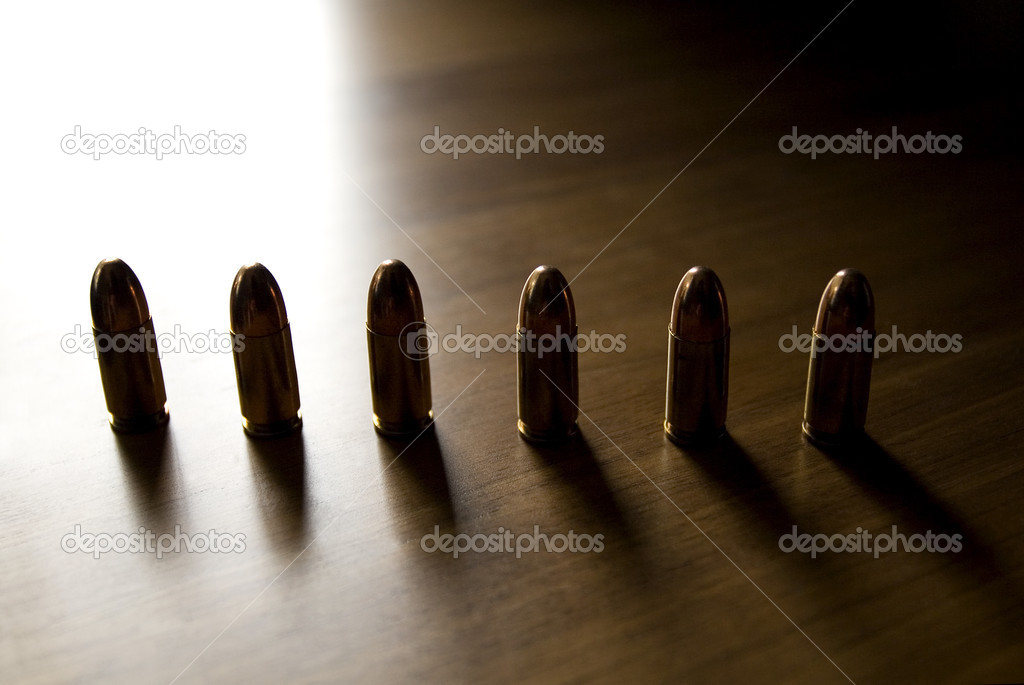 Bullets On Table