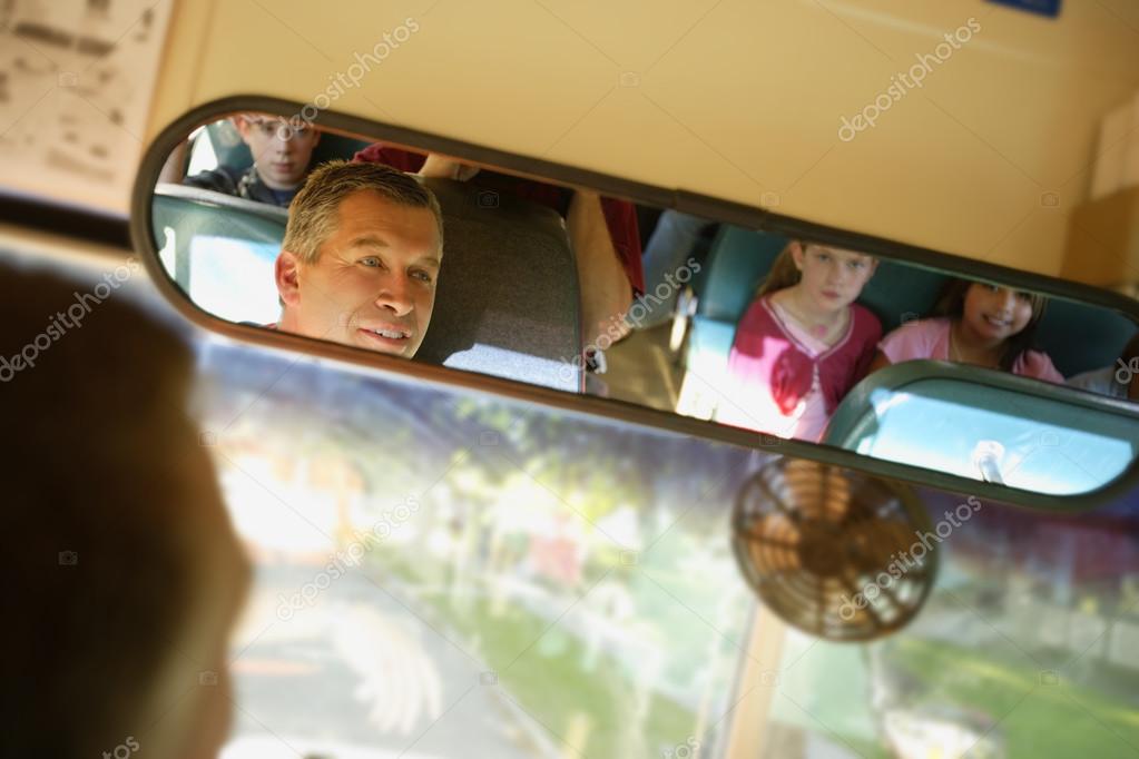School Bus Inside Mirror
