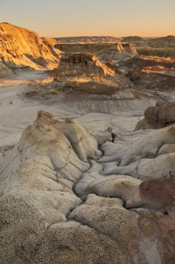 Sunrise badlands, alberta, Kanada