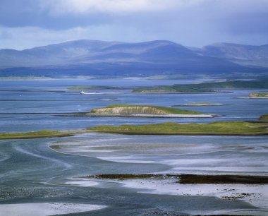 Co Mayo, Clew Bay From Croagh Patrick, Ireland clipart