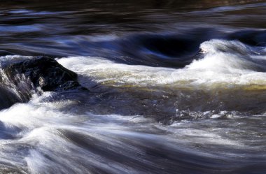 White water rapids, rivier teign, devon, Engeland, Europa