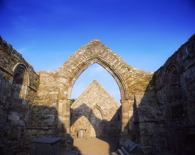 Ancient Abbey, Ardmore, Co Waterford, 12Th Century, Ireland clipart