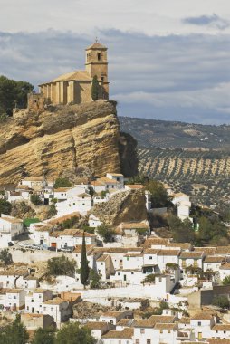 Moorish Castle At Montefrío In Spain
