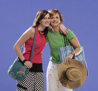 Anne ve kızı.