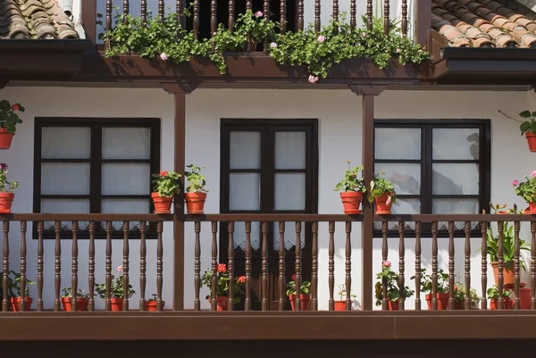 Exterior arquitectónico em Escalente, Cantabria, Espanha — Fotografia de Stock