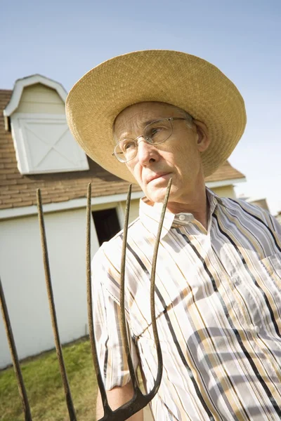 Senior Farmer — Stock Photo, Image