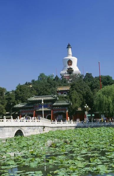 Beihai park, beijing, china — Stockfoto