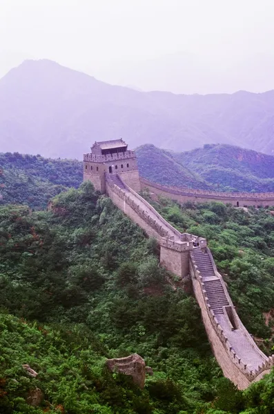 The Great Wall Of China At Badaling — Stock Photo, Image