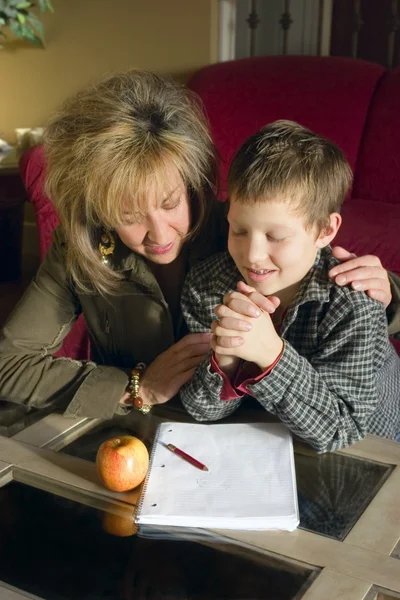 Samen bidden — Stockfoto