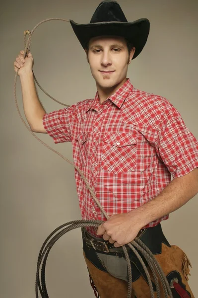 Man Wearing Western Clothing — Stock Photo, Image